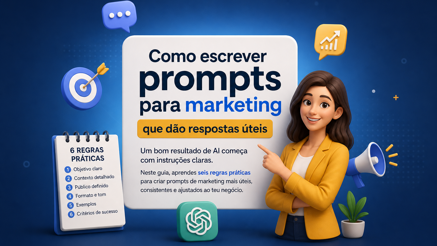 Como escrever prompts para marketing que dão respostas úteis