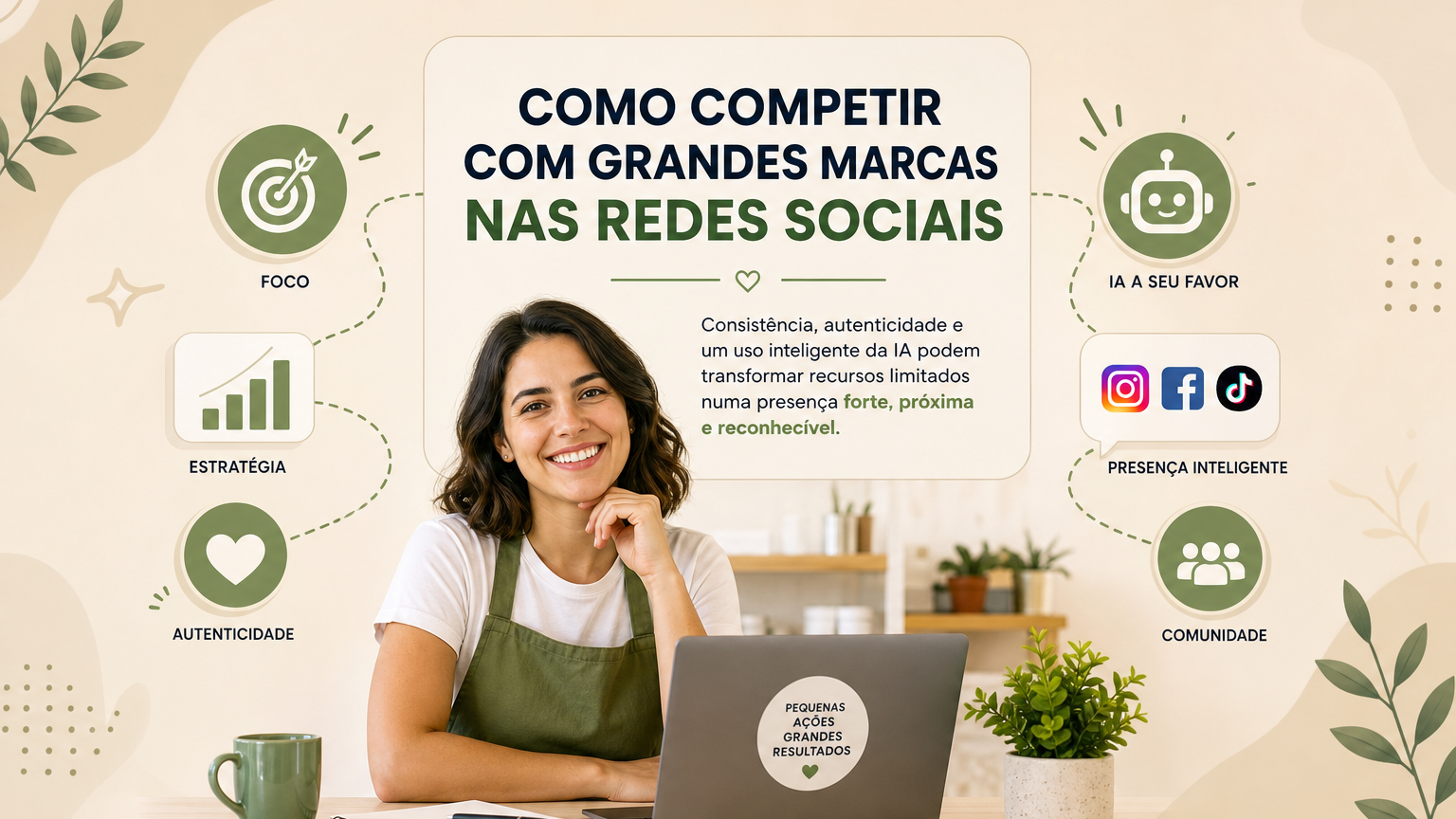 Como competir com grandes marcas nas redes sociais sem ter o orçamento delas